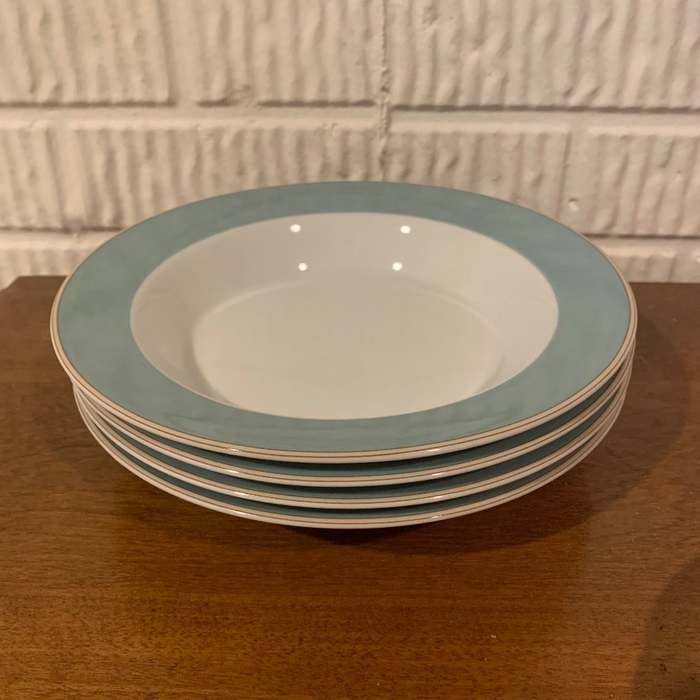 4 DANSK Cambrian Sage Soup Bowls